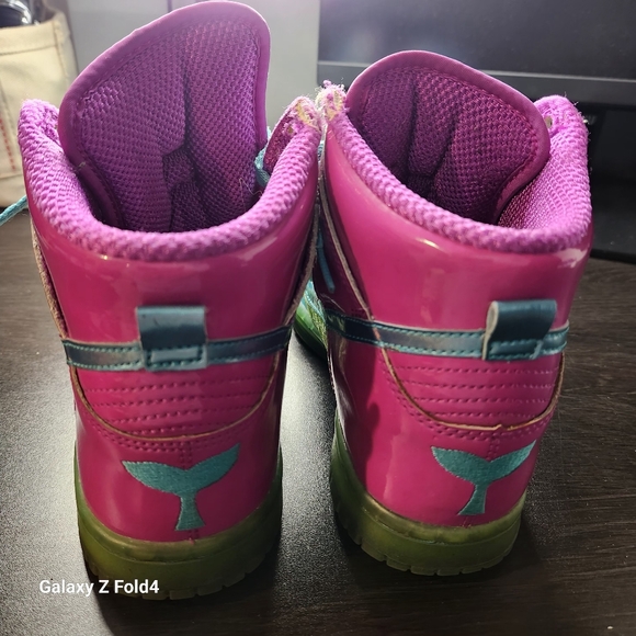 Nike Dunk Hi Skinny DB Doernbecher Women's Size 6 2011 Warang RARE - Picture 8 of 10